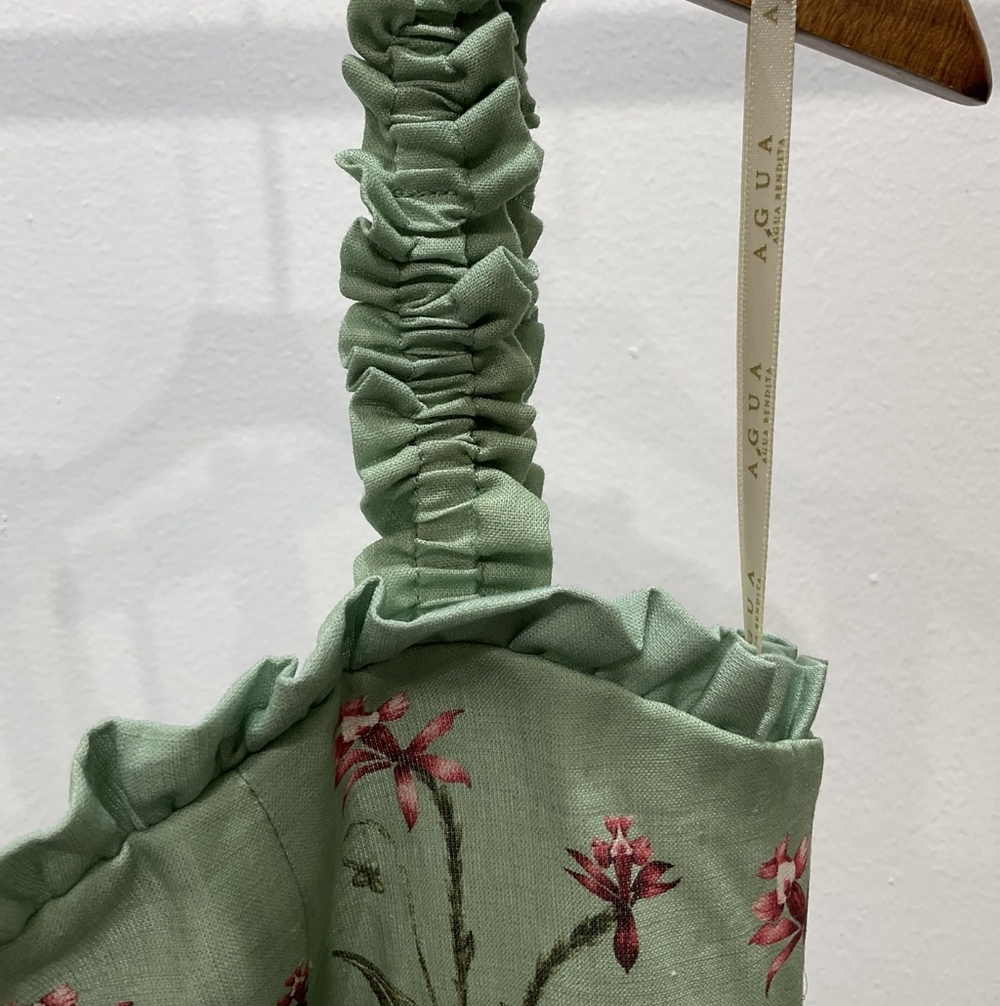 Agua by Agua Bendita Mint Green Floral Mini Dress - Picture 9 of 16